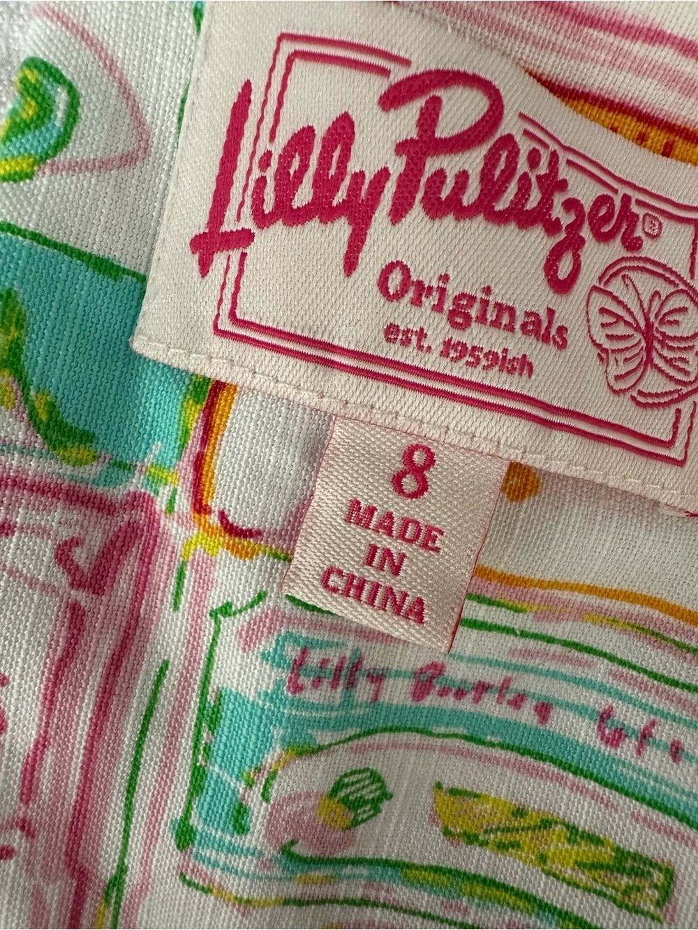 Lily Pulitzer Mix Tapes Dress - Picture 6 of 6